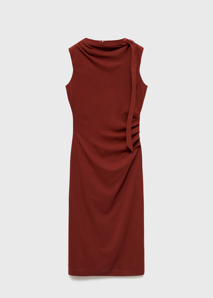 Robe Froncée Détail Ns_x0001_Ud