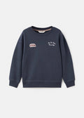 Sweat Views Bleu Marine - Garçon
