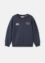 Sweat Views Bleu Marine - Garçon