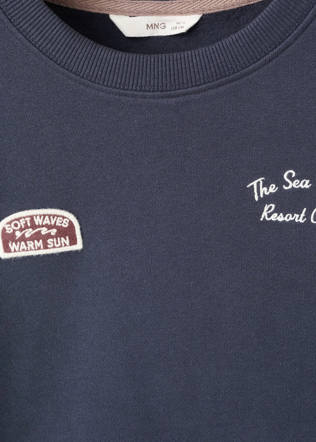 Sweat Views Bleu Marine - Garçon