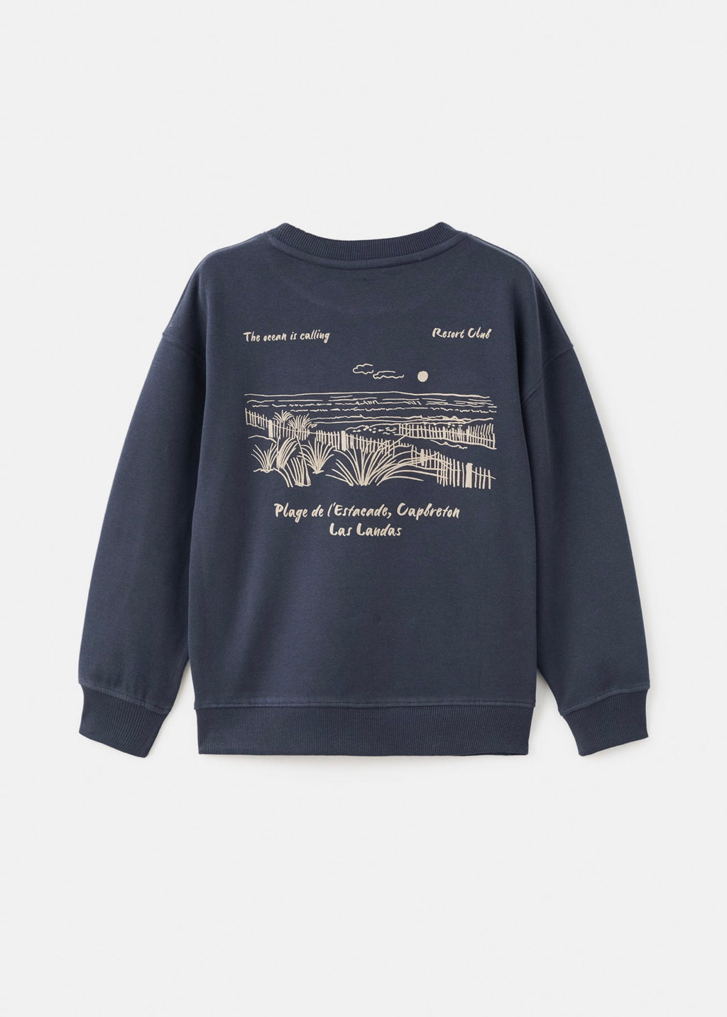 Sweat Views Bleu Marine - Garçon