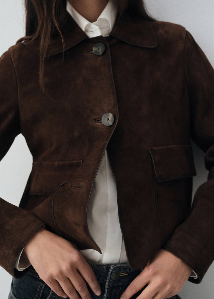 Veste Courte 100 % Daim