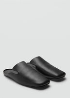 Chaussures Cuir Bout Carré