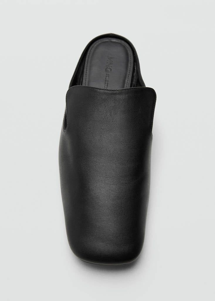 Chaussures Cuir Bout Carré