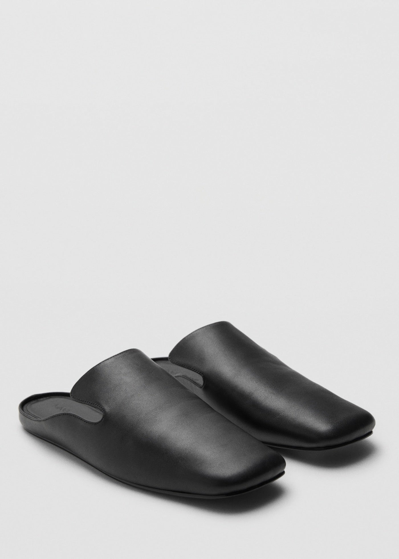Chaussures Cuir Bout Carré