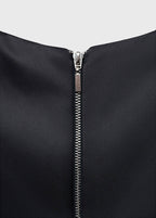 Robe Courte Satin