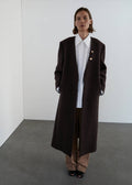 Manteau Long En Laine