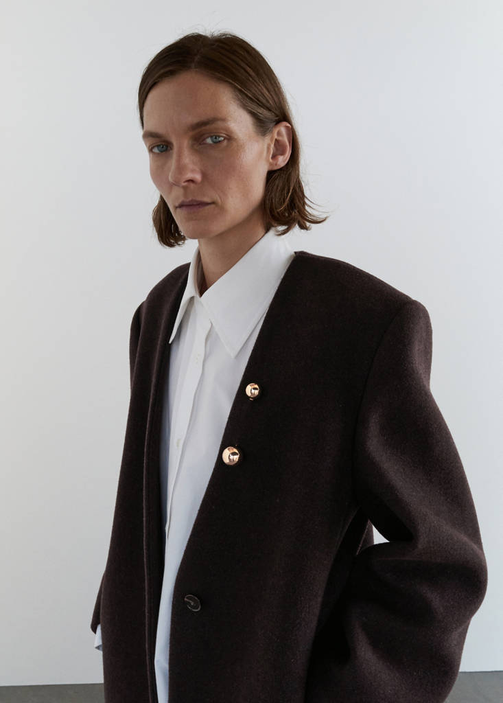 Manteau Long En Laine