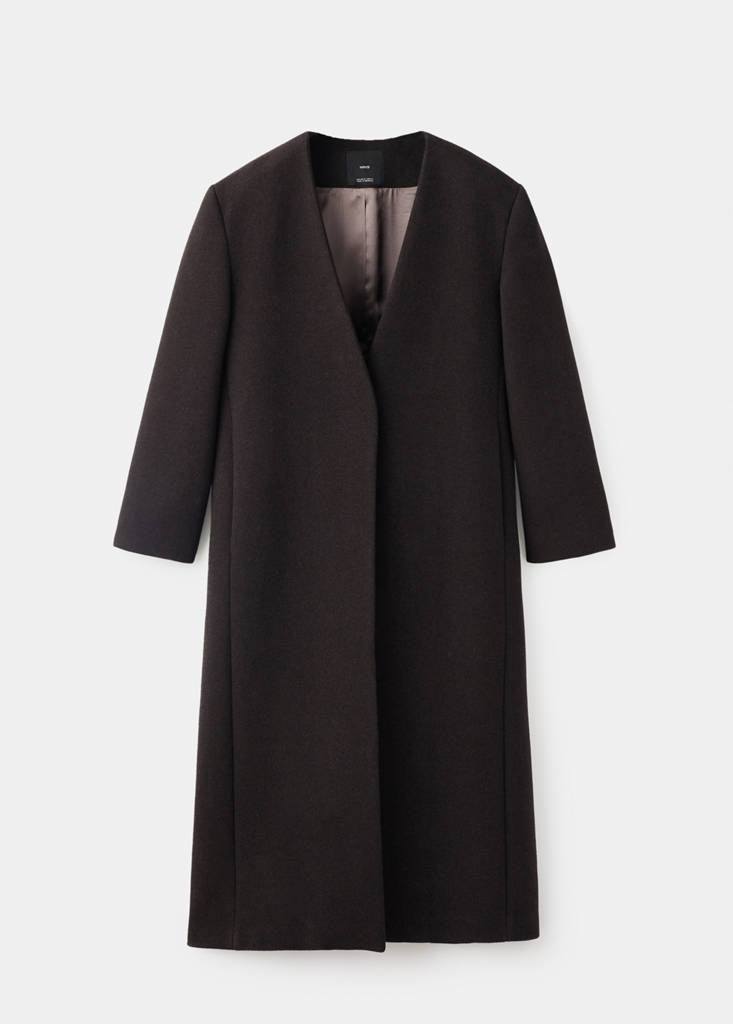 Manteau Long En Laine