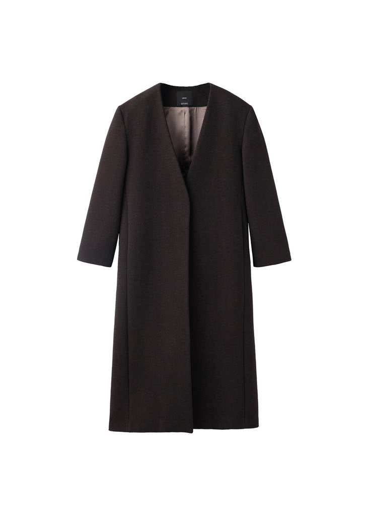 Manteau Long En Laine