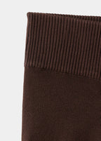 Pantalon Maille À Coutures