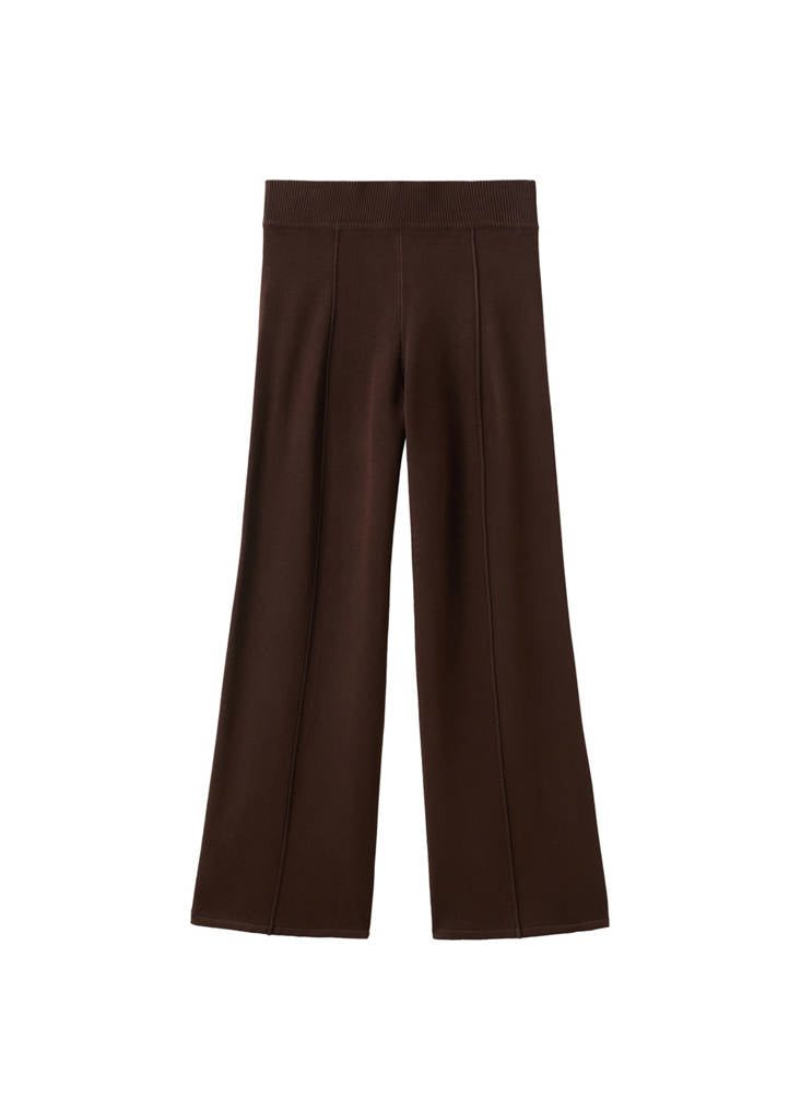 Pantalon Maille À Coutures