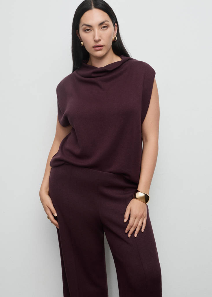 Pantalon Droit Coutures