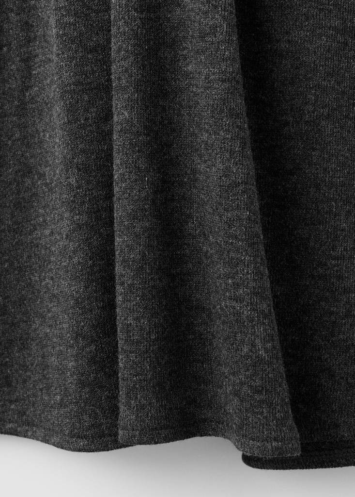 Robe En Maille Fine Avec Détails Métalliques