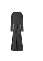Robe En Maille Fine Avec Détails Métalliques