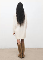 Robe Maille Col Roulé