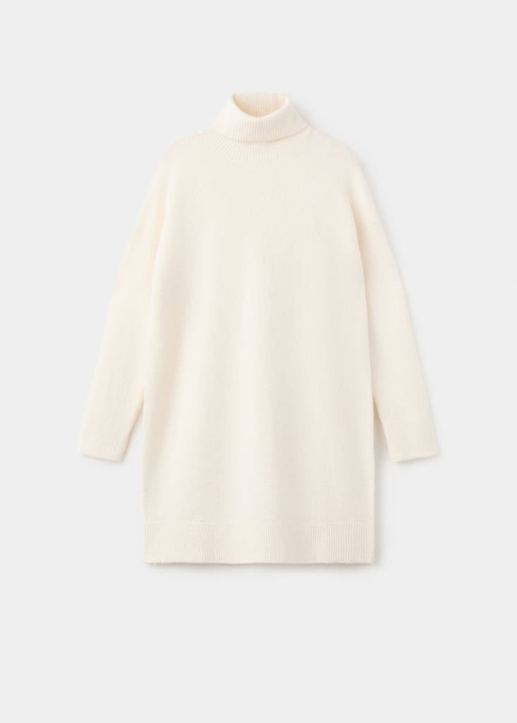 Robe Maille Col Roulé