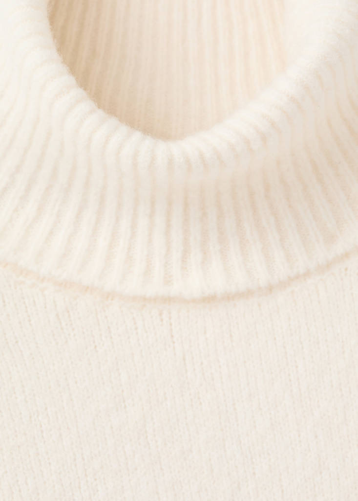 Robe Maille Col Roulé