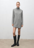 Robe Maille Col Roulé