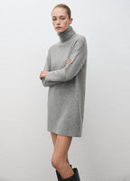 Robe Maille Col Roulé