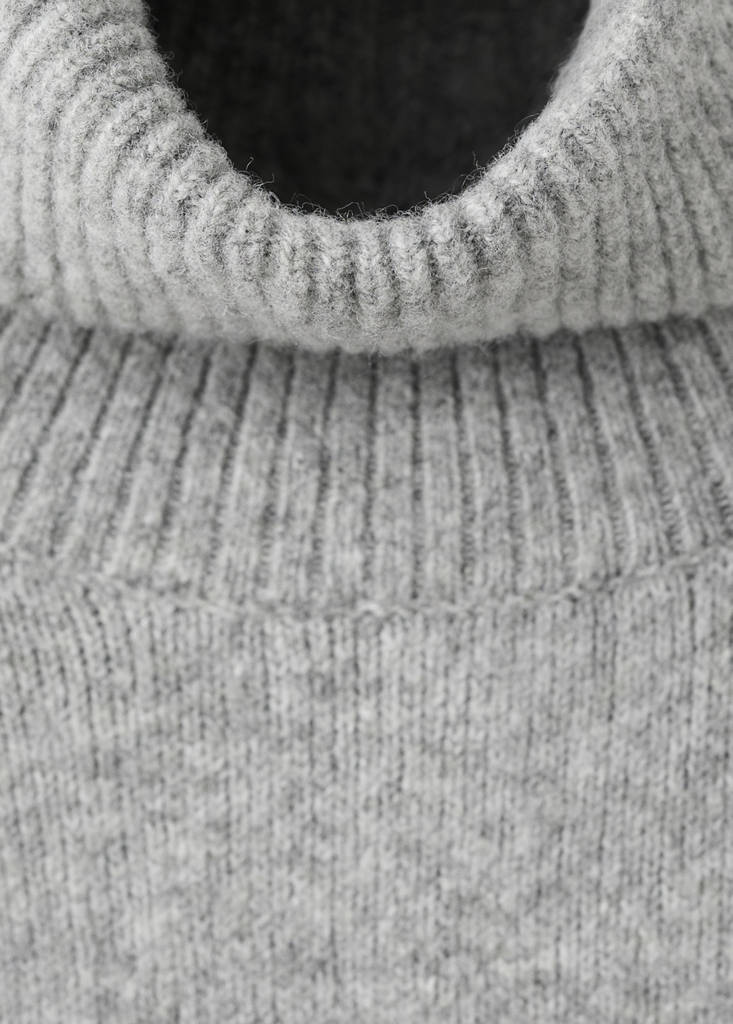 Robe Maille Col Roulé