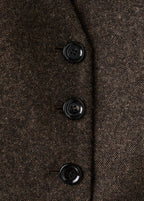 Gilet Laine Jaspée