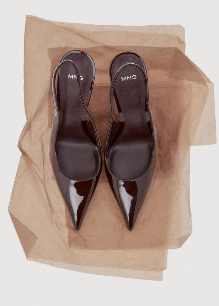 Chaussures Vernies À Talon