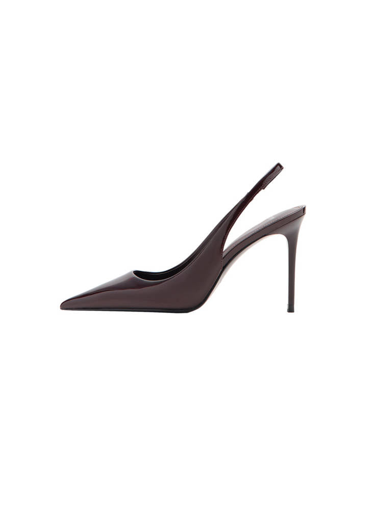 Chaussures Vernies À Talon