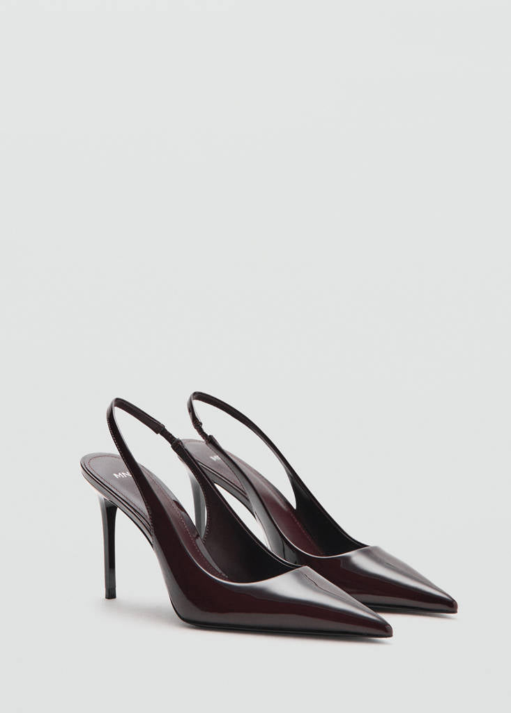 Chaussures Vernies À Talon