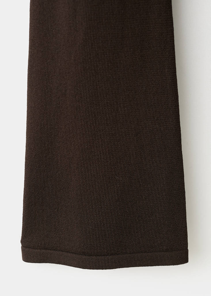 Robe En Maille Fine Avec Manches Asymétriques