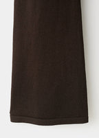 Robe En Maille Fine Avec Manches Asymétriques