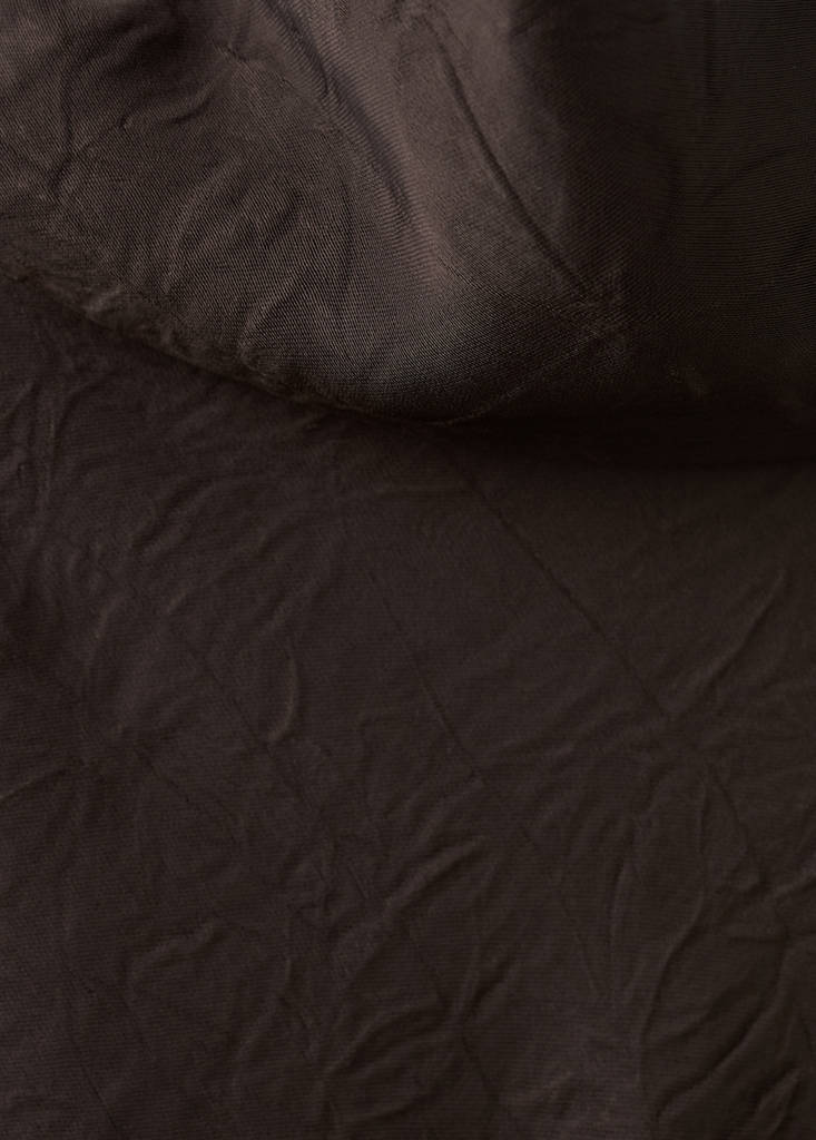 Robe Satinée Effet Froissé