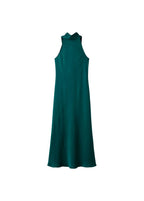 Robe Satinée Effet Froissé