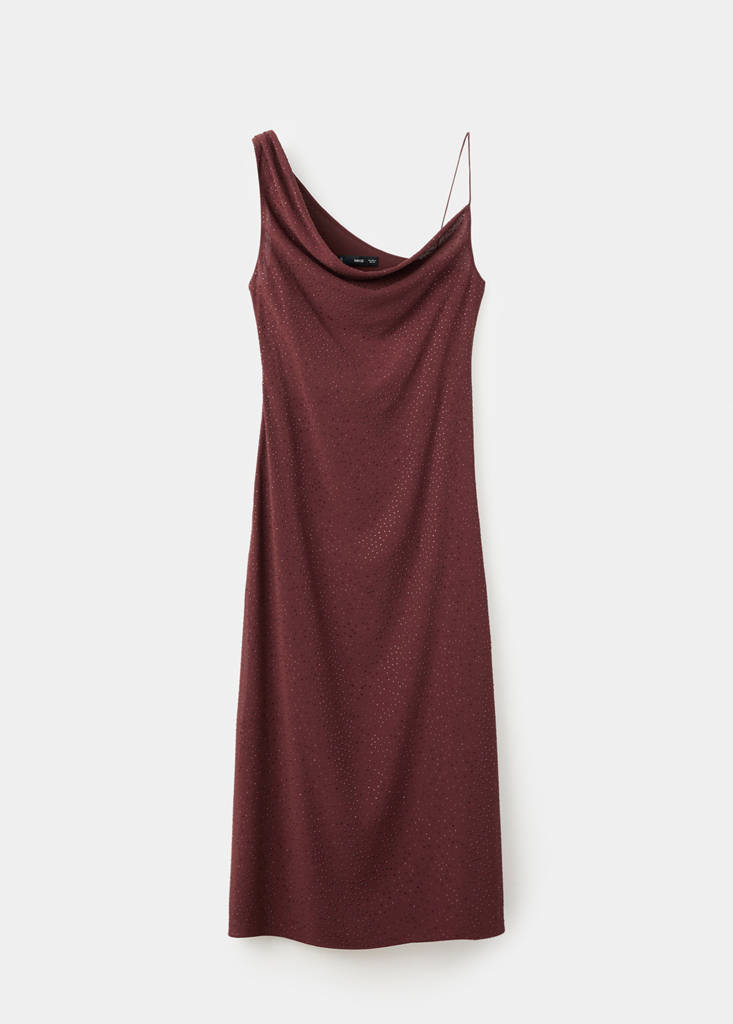 Robe Asymétrique Strass