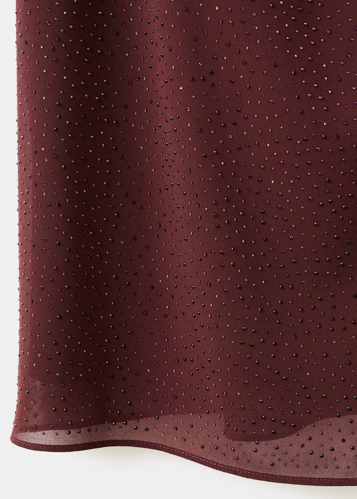 Robe Asymétrique Strass