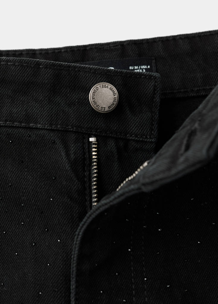 Jean Large À Strass