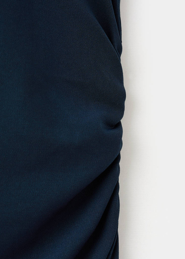 Robe En Maille Fine Avec Détails Métalliques