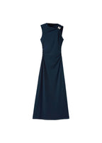 Robe En Maille Fine Avec Détails Métalliques