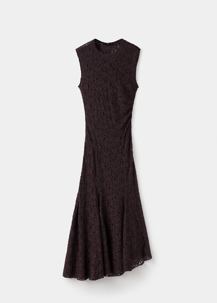 Robe Dentelle Asymétrique