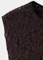Robe Dentelle Asymétrique