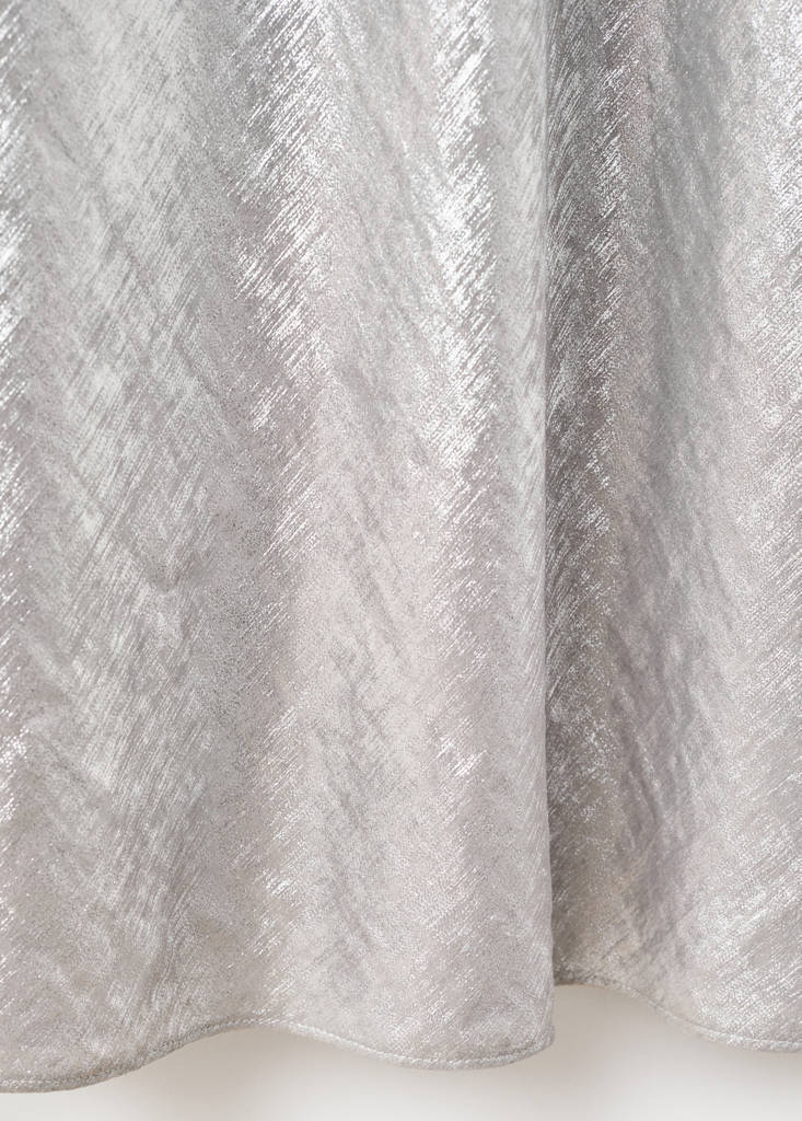 Robe Métallisée Dos Nu