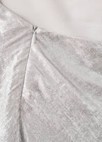 Robe Métallisée Dos Nu