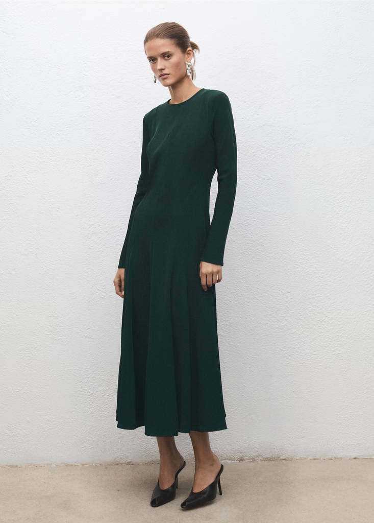 Robe Évasé À Godets