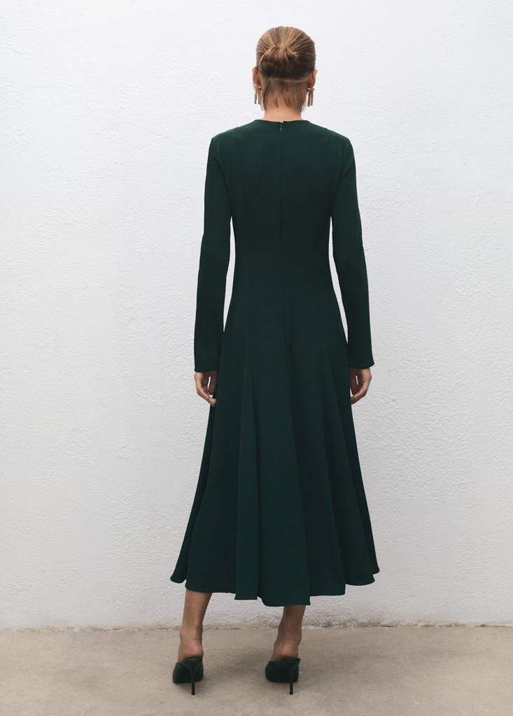 Robe Évasé À Godets