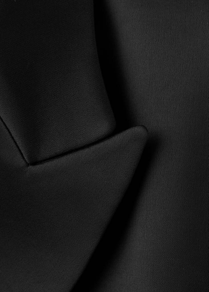 Blazer De Costume Satiné