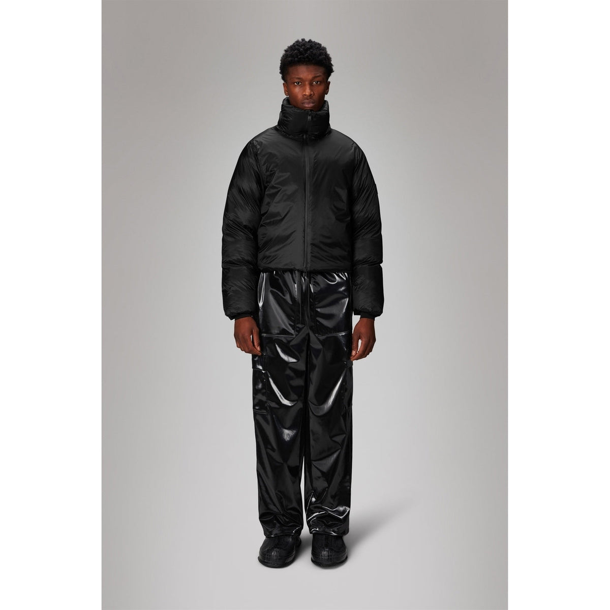 Veste Kevo Short Puffer W4T3 Black - Mixte