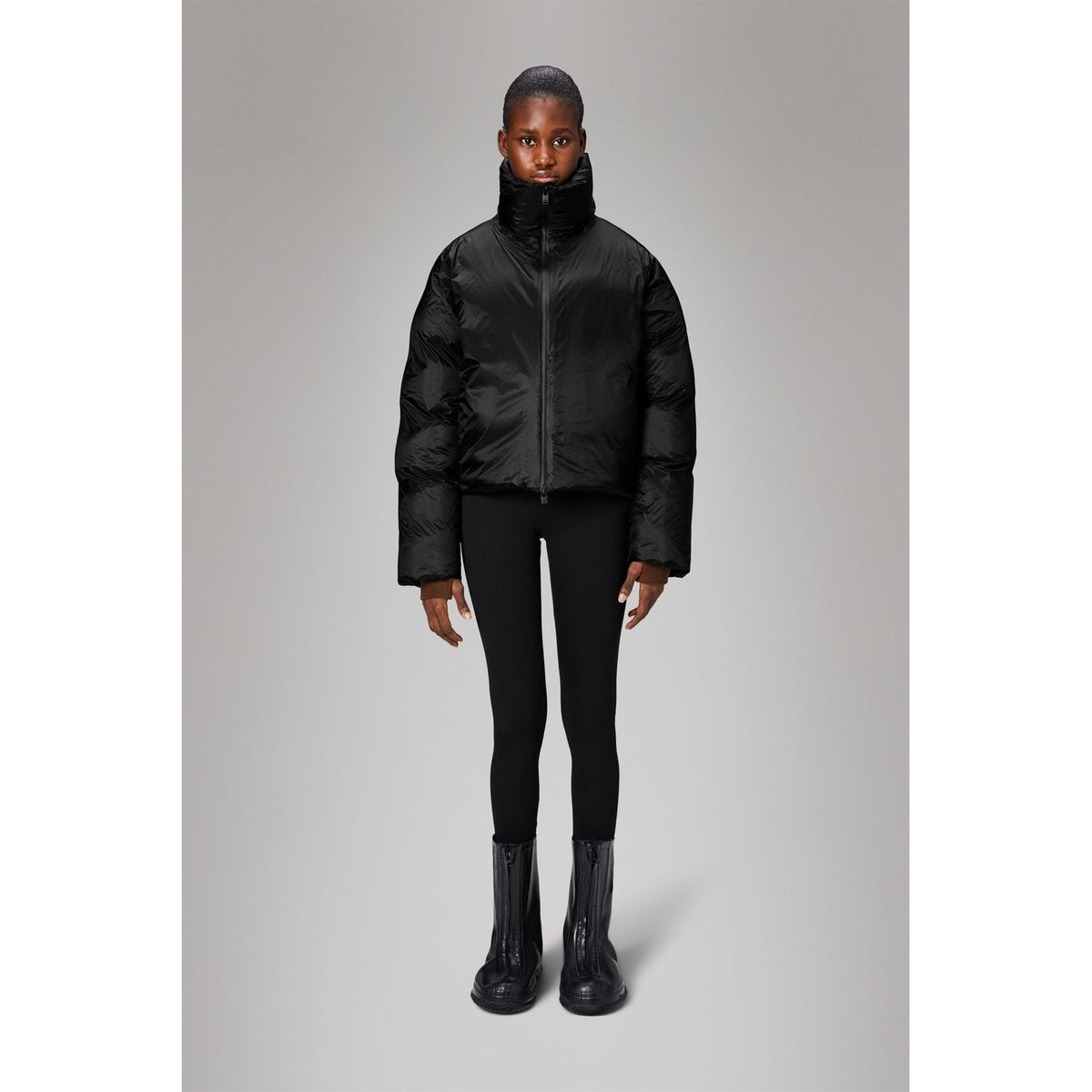 Veste Kevo Short Puffer W4T3 Black - Mixte