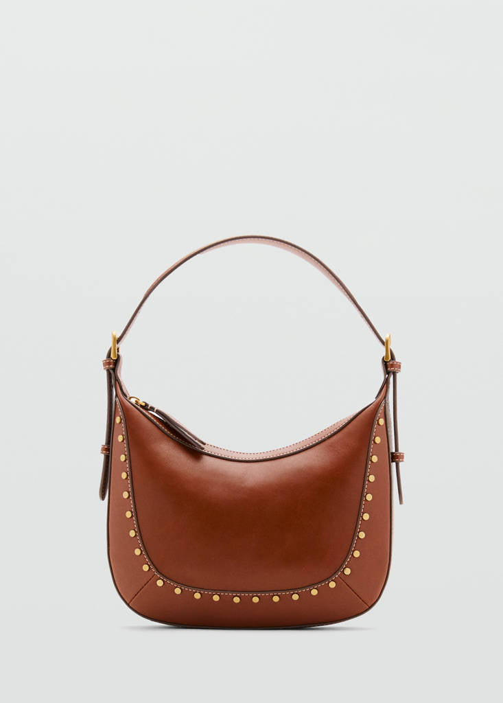Bolso Pequeño De Hombro Con Tachuelas