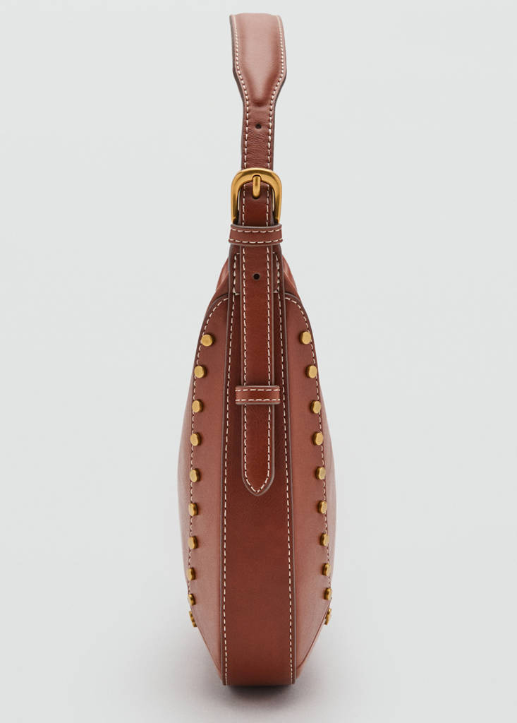 Bolso Pequeño De Hombro Con Tachuelas