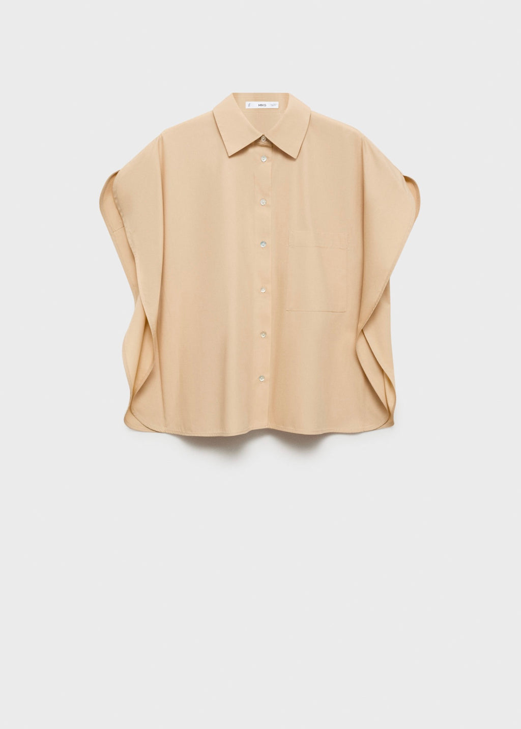 Chemise Oversize Manches Courtes